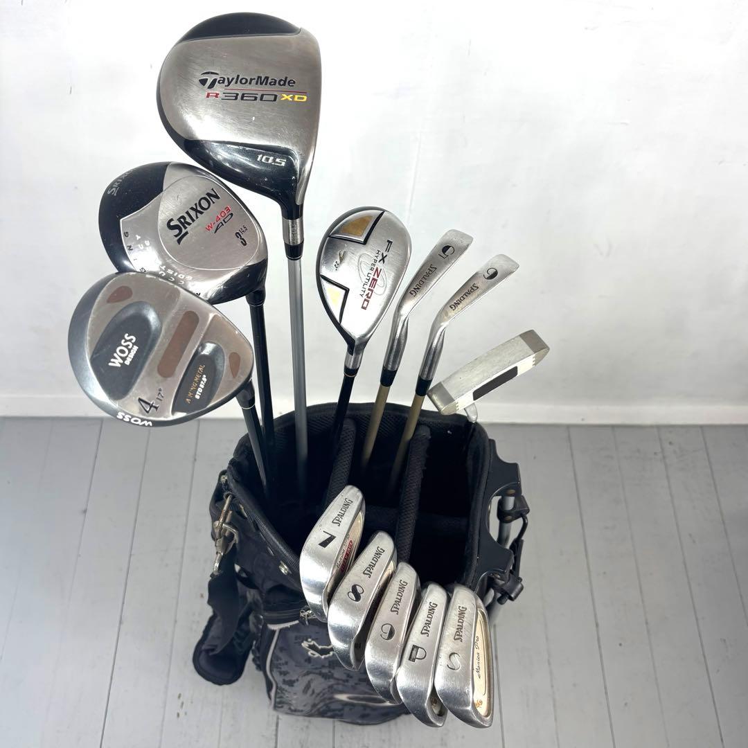 本格派 メンズゴルフクラブ 12本 フルセット ゴルフセット オークリー 豪華