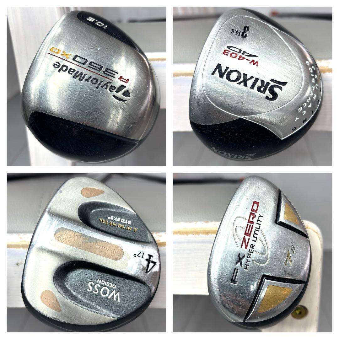 本格派 メンズゴルフクラブ 12本 フルセット ゴルフセット オークリー 豪華