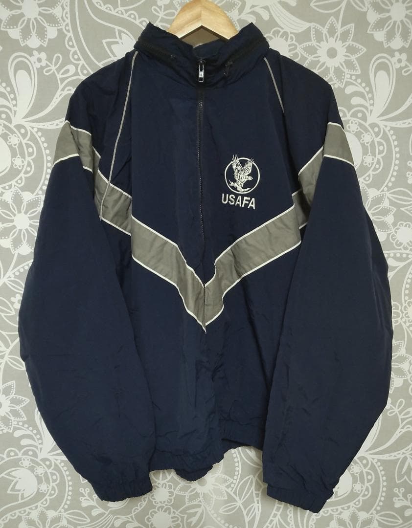 本物 米空軍士官学校 USAFA PTU トレーニング ジャケット (L/R)