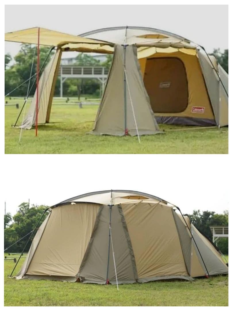 ★ミク★コールマン ラウンドスクリーン2ルームテント