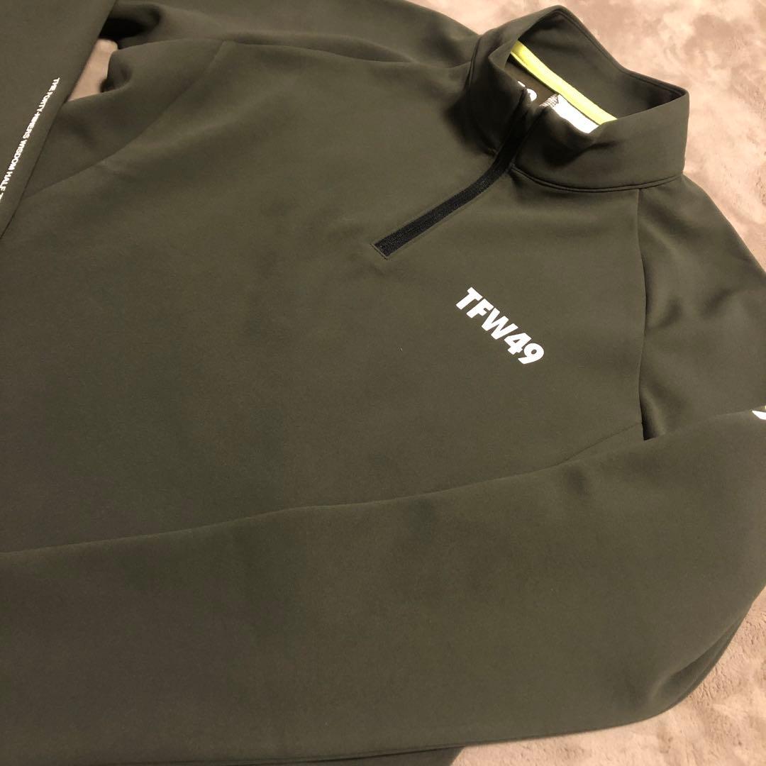 美品✨　TFW49 ハーフジップ長袖シャツ　レディース　ゴルフウェア　Mサイズ