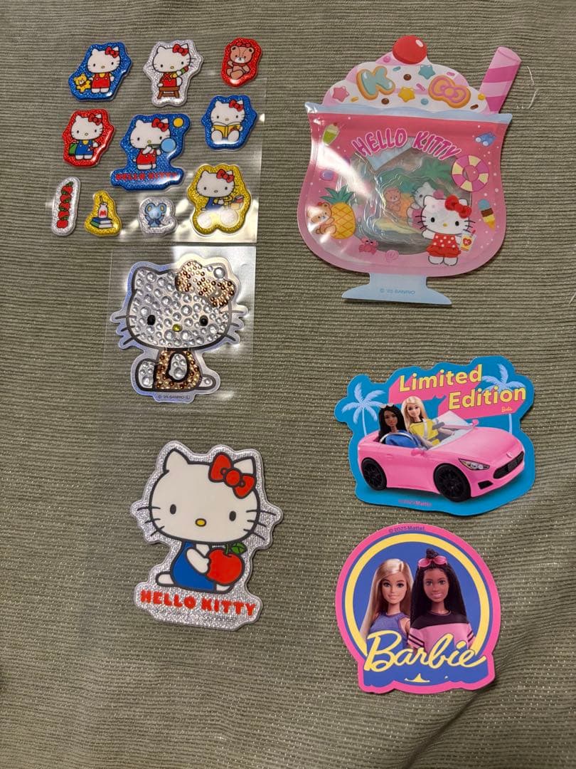 シール帳完成品　3冊セット　ボンボンシール　平成　サンリオ　ディズニー　正規品