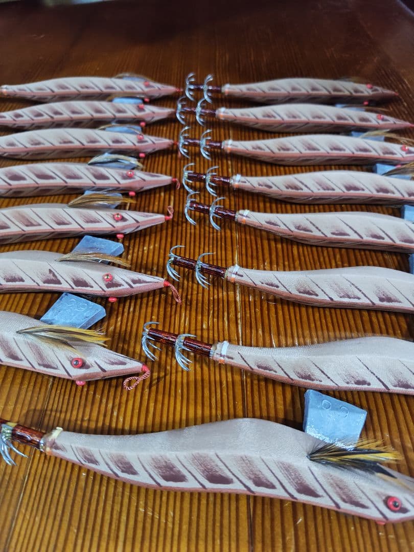 林釣漁具製作所　6.0寸　イカ型　15本