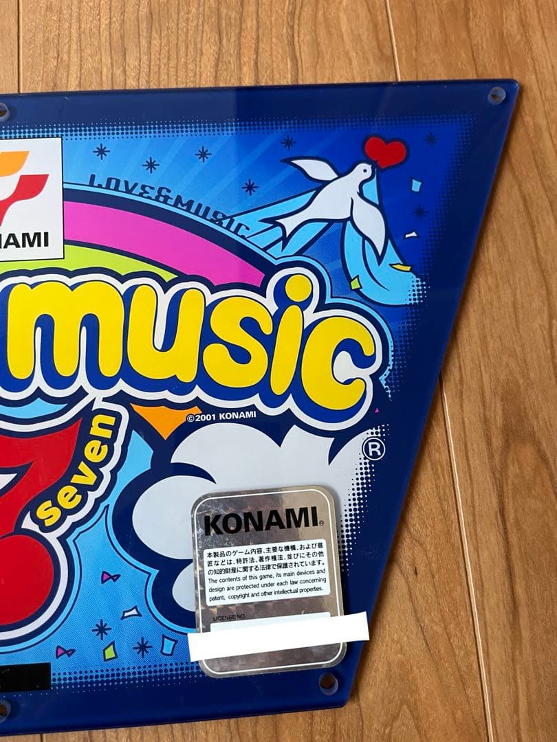KONAMI pop'n music7 筐体パネル