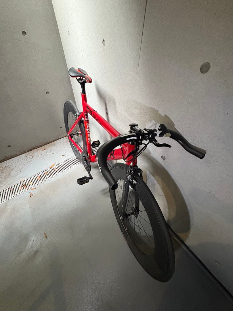 LEADER ピストバイク レッド