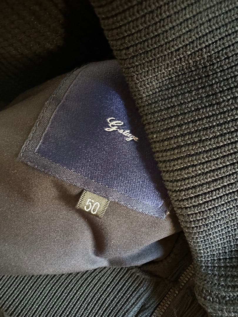 ブラック キルティング ジャケット パンツ セット