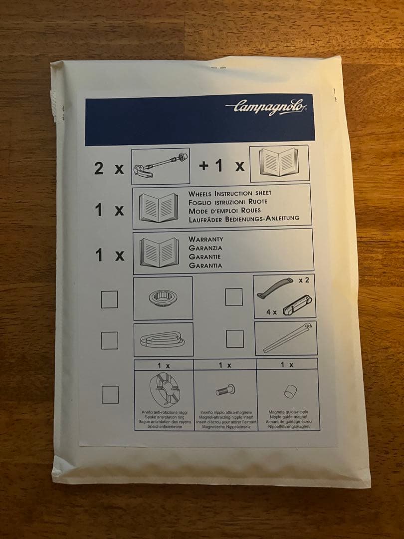 カンパニョーロ ZONDA DB シマノフリー 新品未使用 送料無料