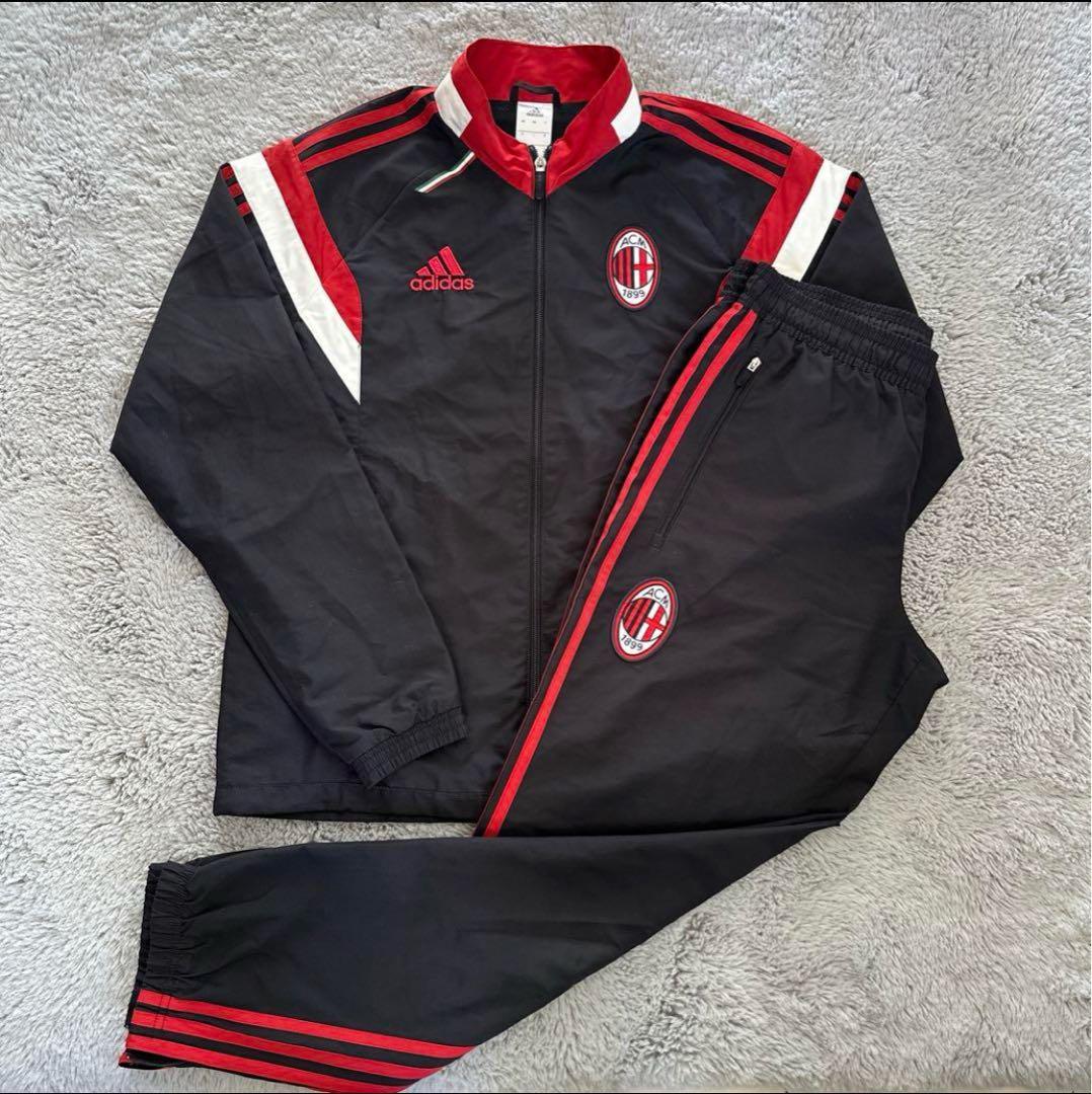 adidas ACミラン　セットアップ　アンセムジャケット　ジャージ