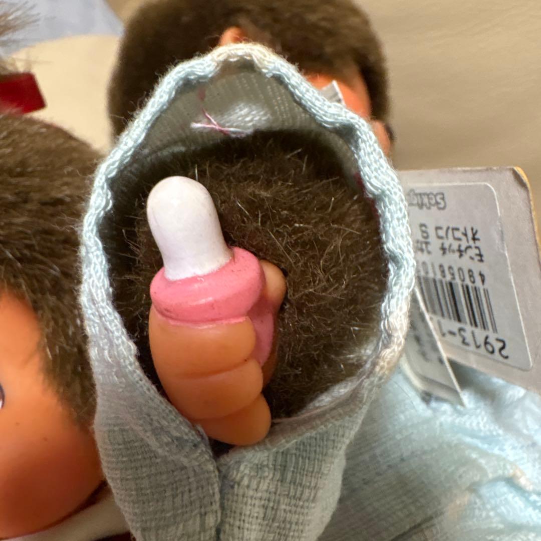 希少　タグ有り　セキグチ製　モンチッチぬいぐるみ　2点セット