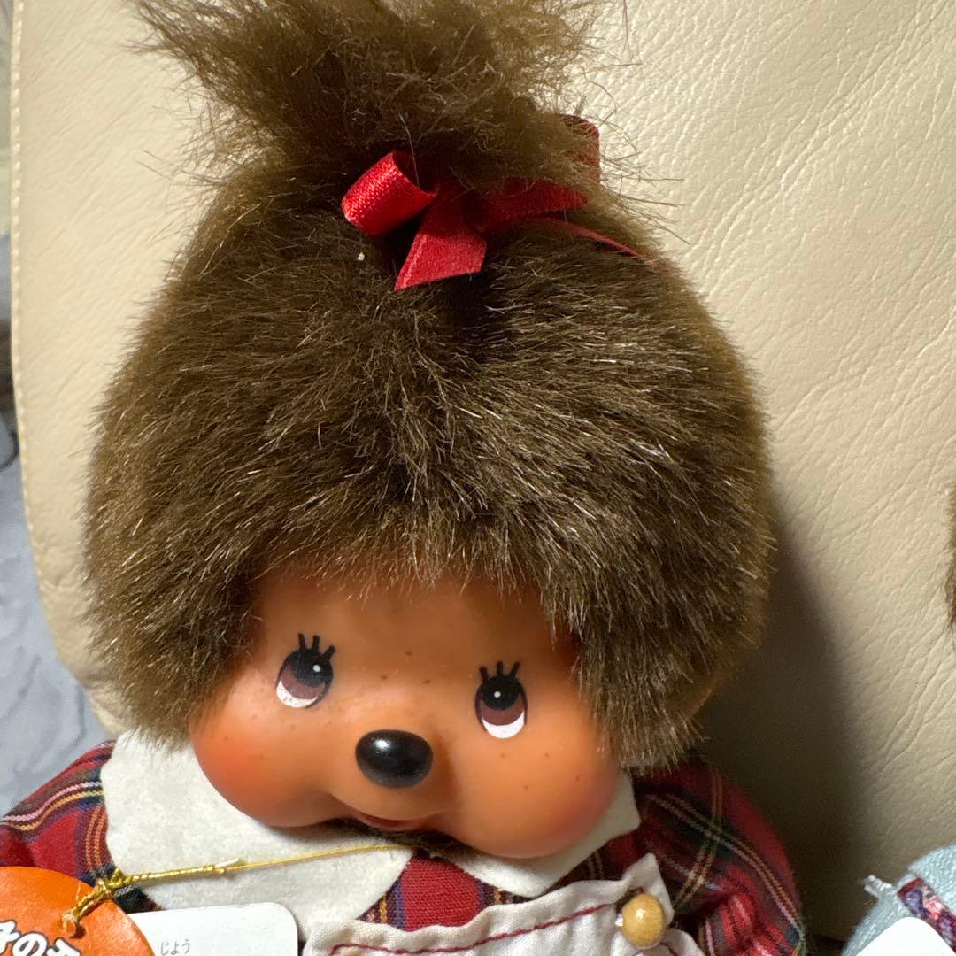 希少　タグ有り　セキグチ製　モンチッチぬいぐるみ　2点セット
