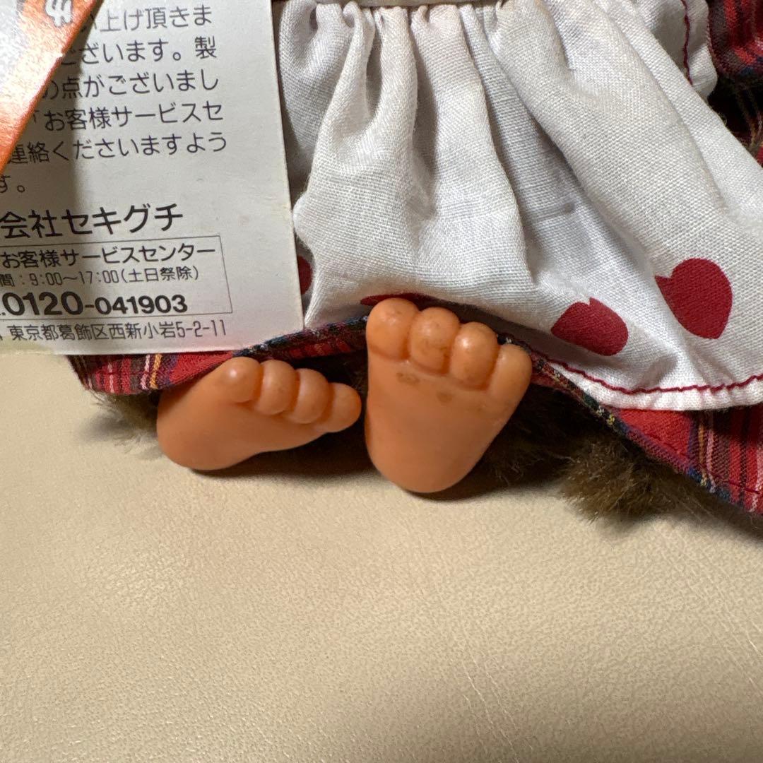 希少　タグ有り　セキグチ製　モンチッチぬいぐるみ　2点セット