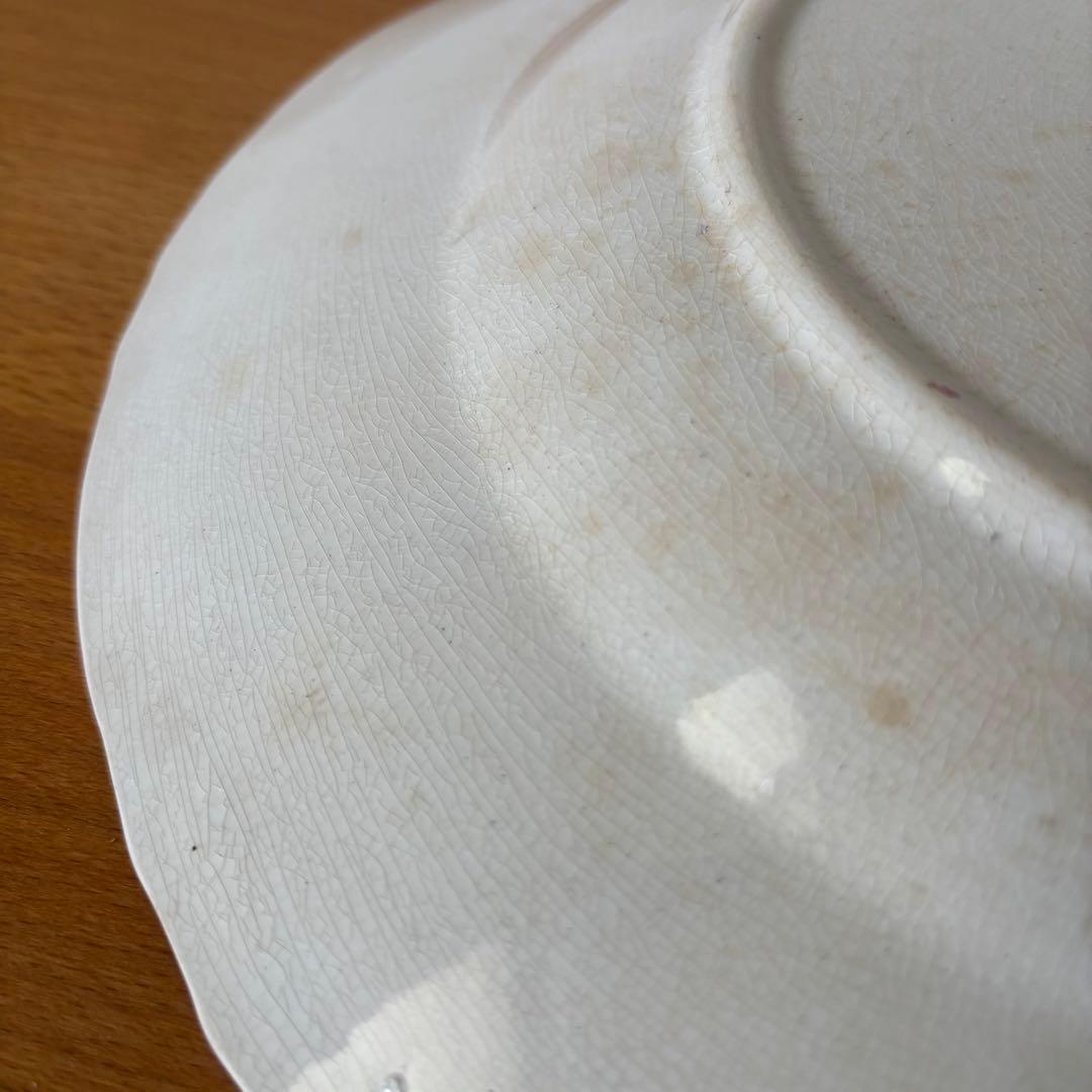 ロンウィ 深皿 29㎝ さくらんぼ プレート大皿 フランスアンティーク