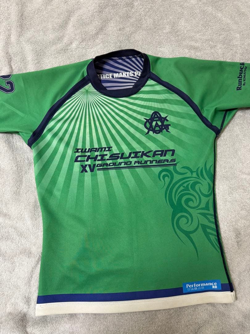 石見智翠館　リバーシブルジャージ　XO