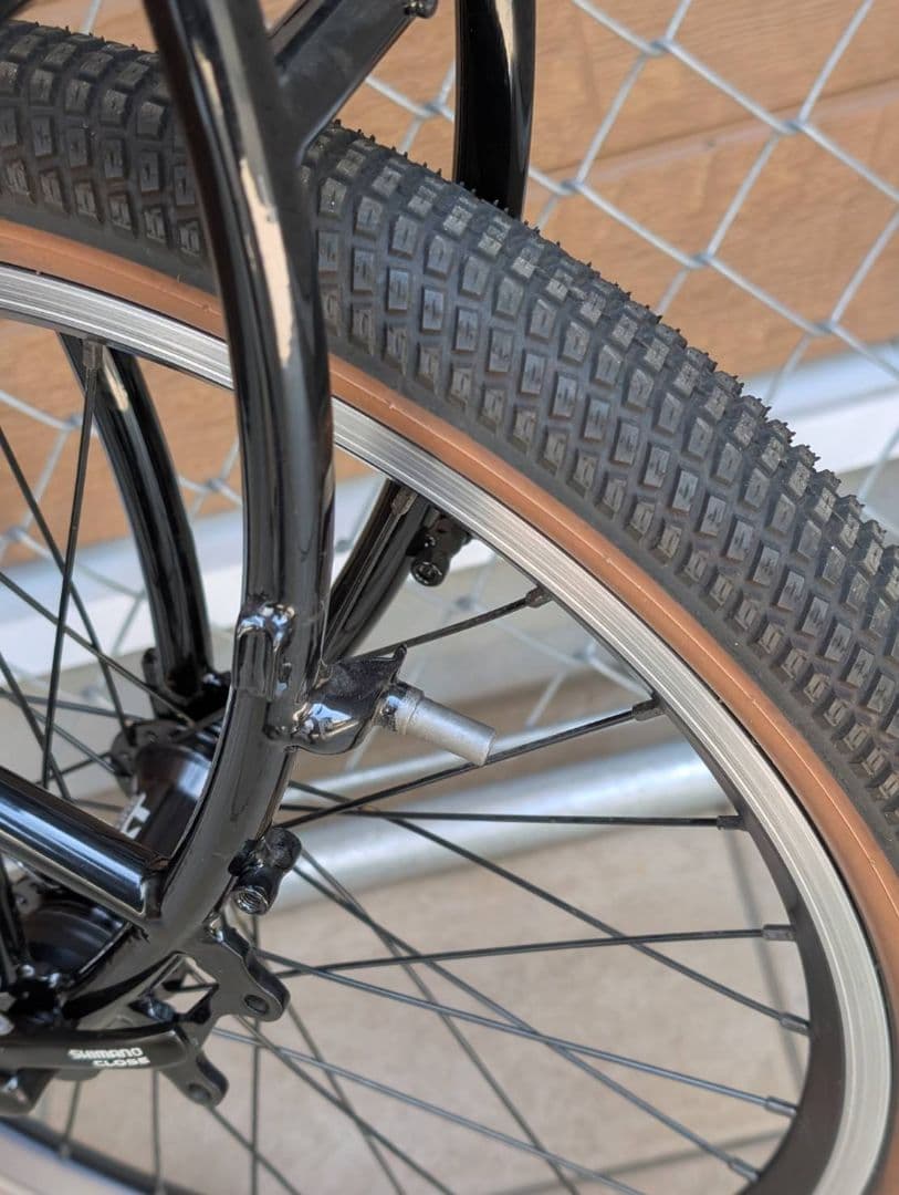 CRUSTカーゴフォーク(1-1/8インチ) + Fホイール+前後タイヤセット