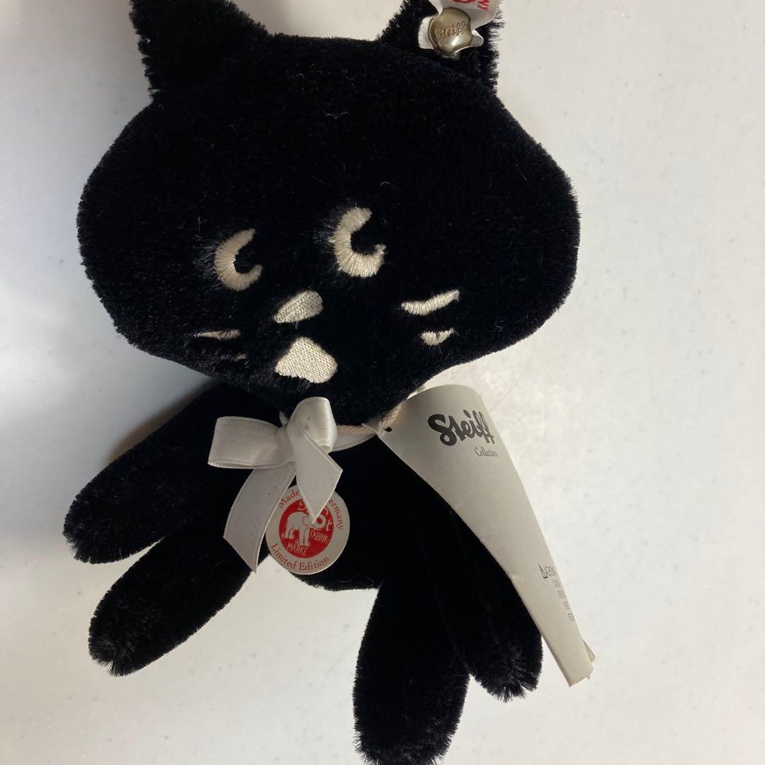 限定品・シュタイフ・ネ・ネットにゃーぬいぐるみタグ付き
