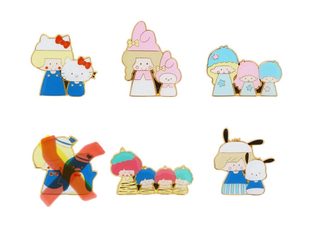 サンリオ mizutama ピンバッジ5個セット