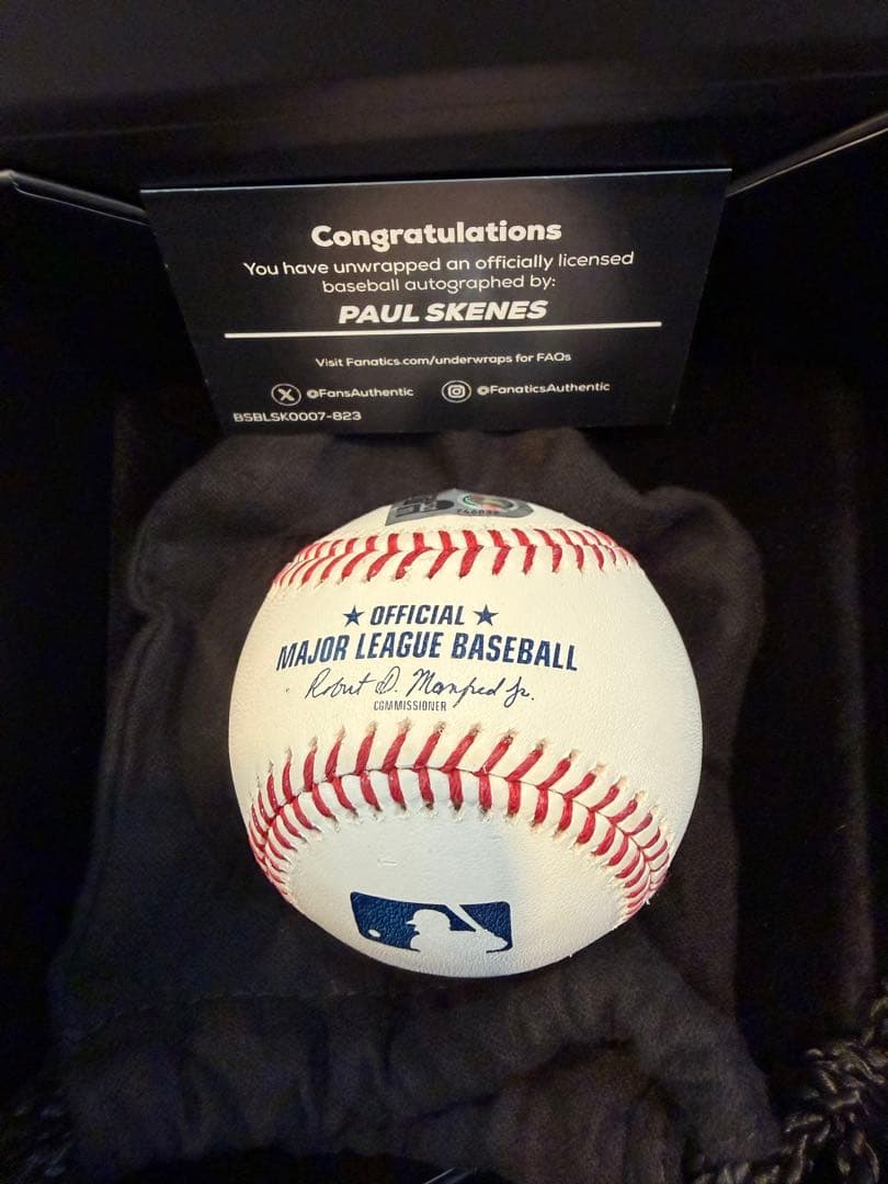 記念グッズ 2025UnderWrapsBaseballsVol2 Paul Skenes