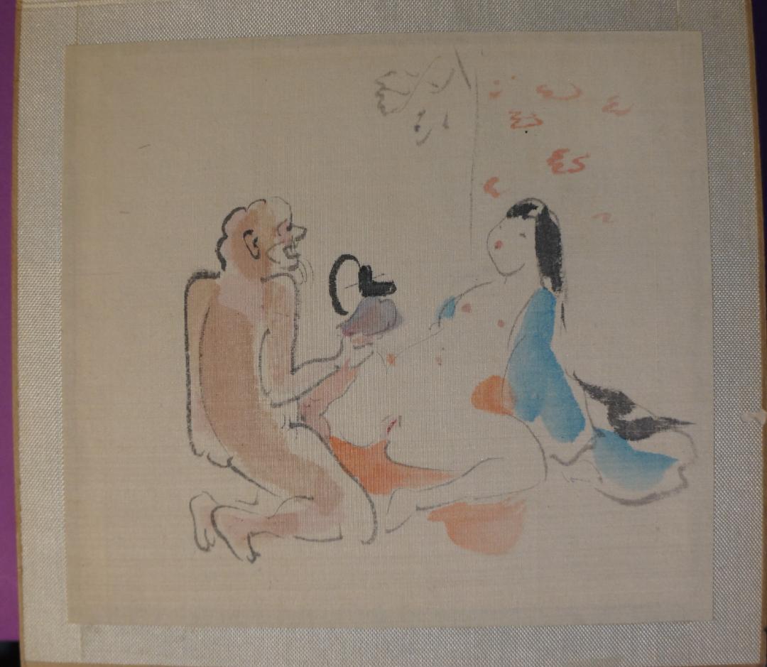 春画浮世絵 男女の親密な関係 12画