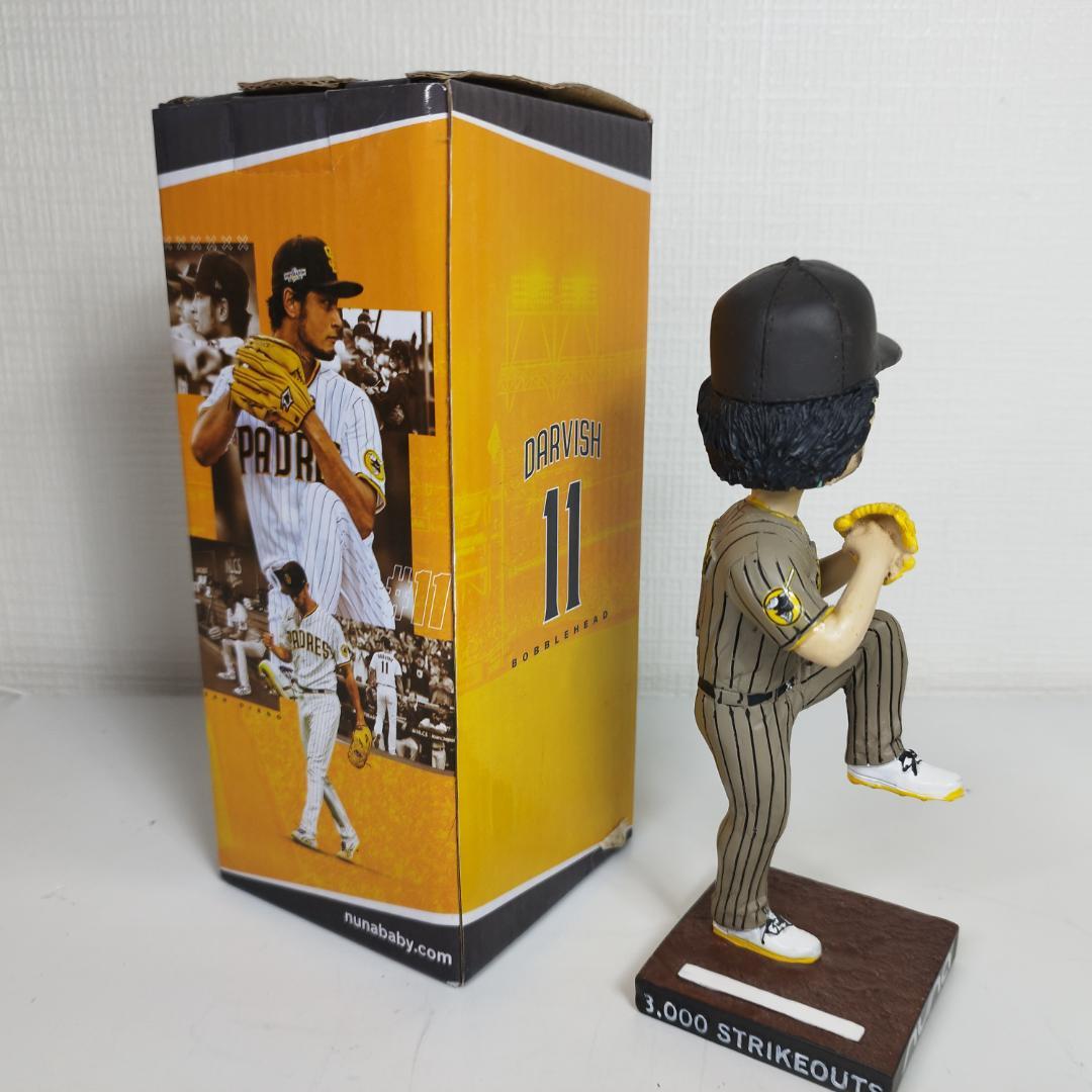 ダルビッシュ 有 3000奪三振 ボブルヘッド 首振り人形 バブルヘッ IEB2