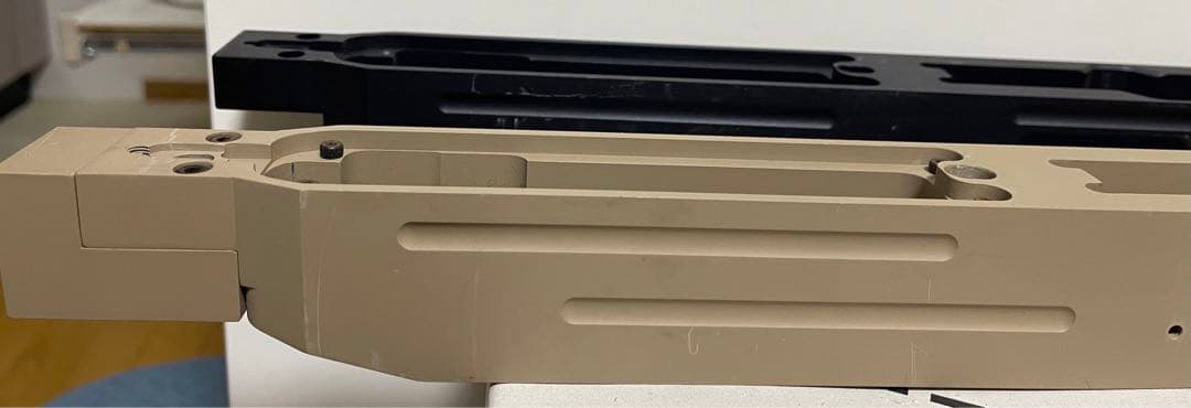 VSR10 エアガン用モジュラーフレーム ブラック ベージュ