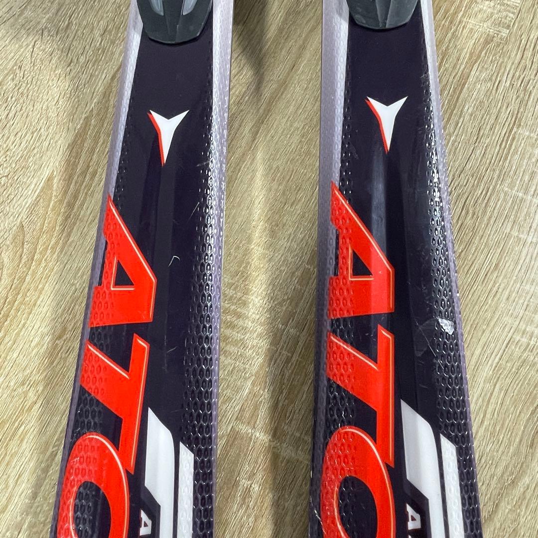 ATOMIC159cm ROSSIGNOL25.5cmストック付きスキーセット