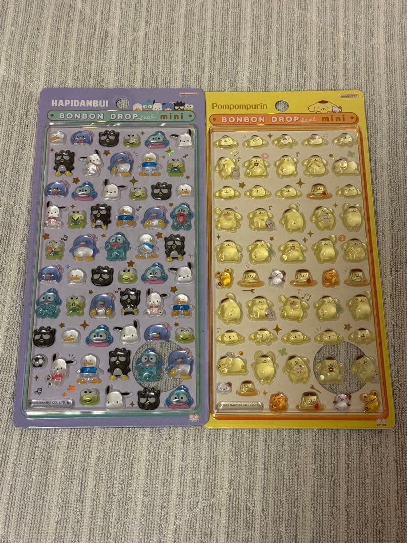 【正規品】たまごっち他　ボンボンドロップシール15枚セット