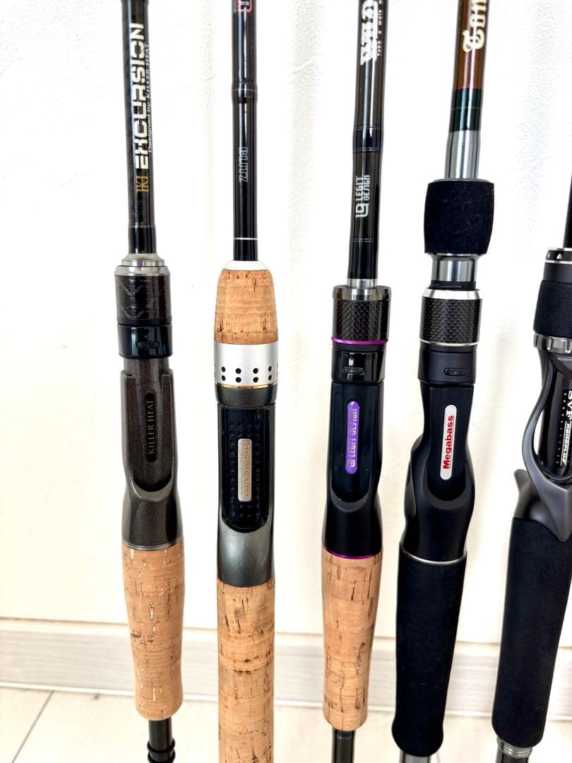 ※引き取りのみ　バスロッド 8本ダイワ メガバス キラーヒート テイルウォーク