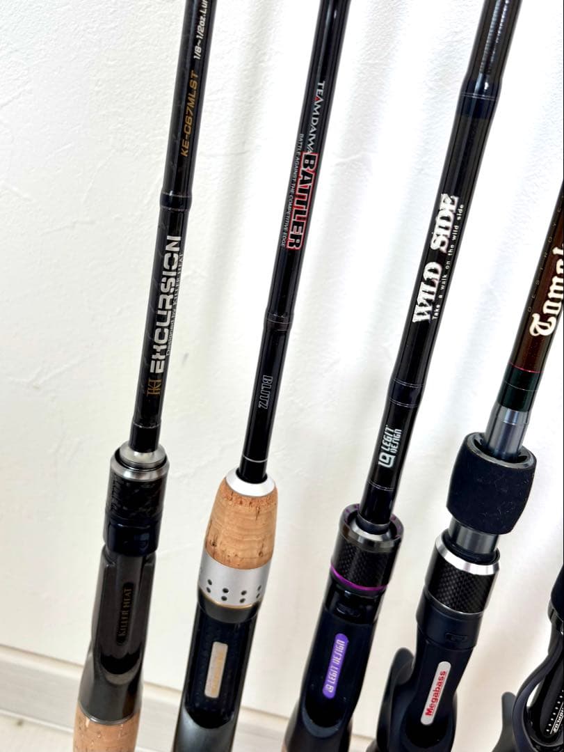 ※引き取りのみ　バスロッド 8本ダイワ メガバス キラーヒート テイルウォーク