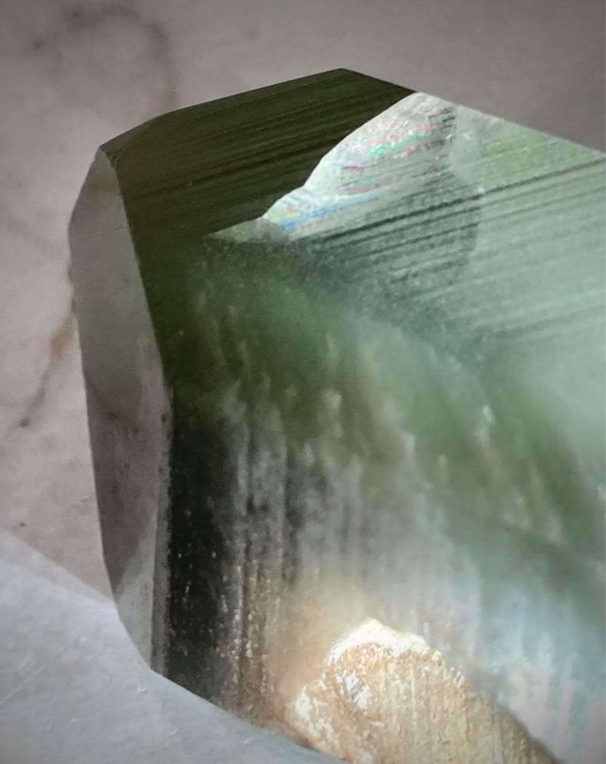 【龍脈水晶✨】ファントム　ガーデンクォーツ　ポイント　原石　クリスタル