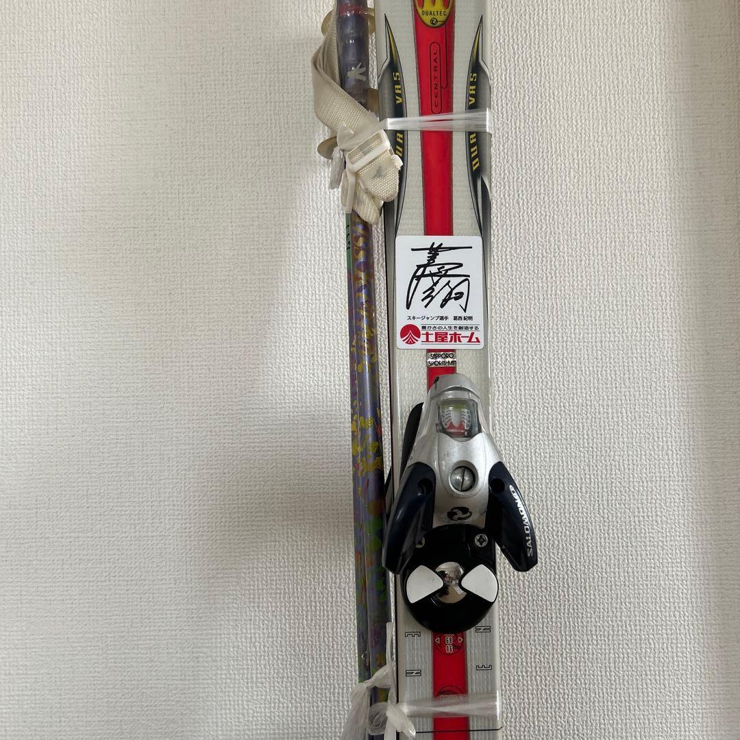 スキー板、ストックセット✴︎靴は別です。プロのメンテナンス済み。