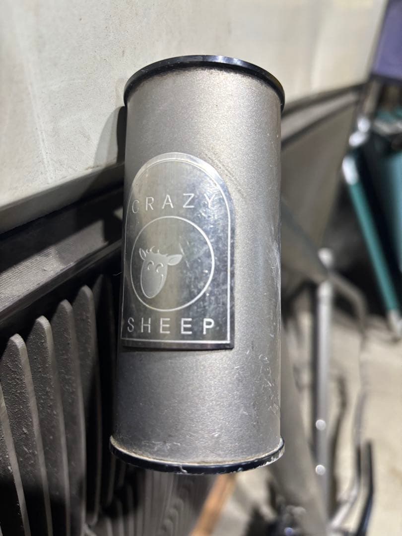 マウンテンバイク　クレイジーシープ　フレーム　ジャンク品　割れあり