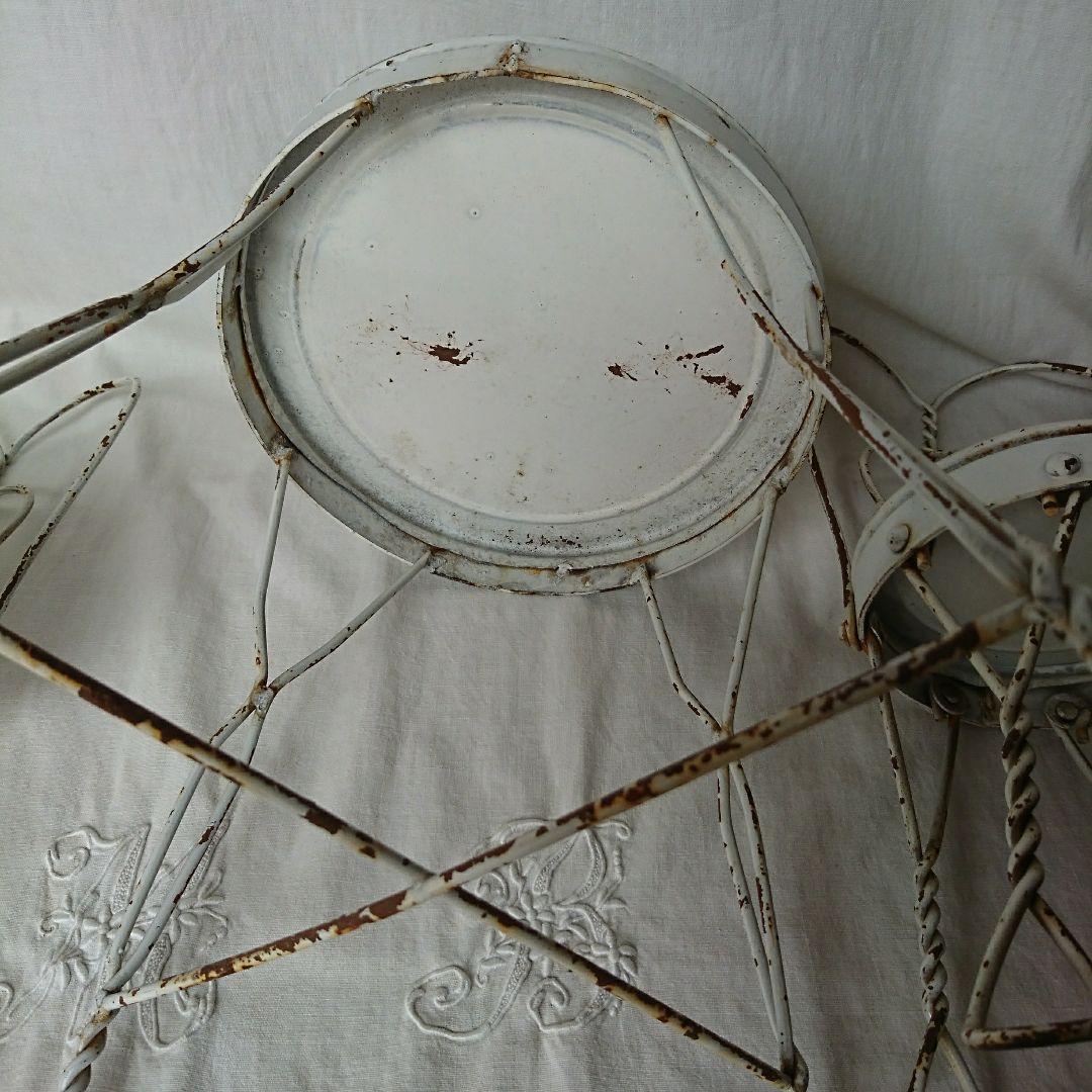 フランスアンティーク ドールサイズのチェア＆テーブル