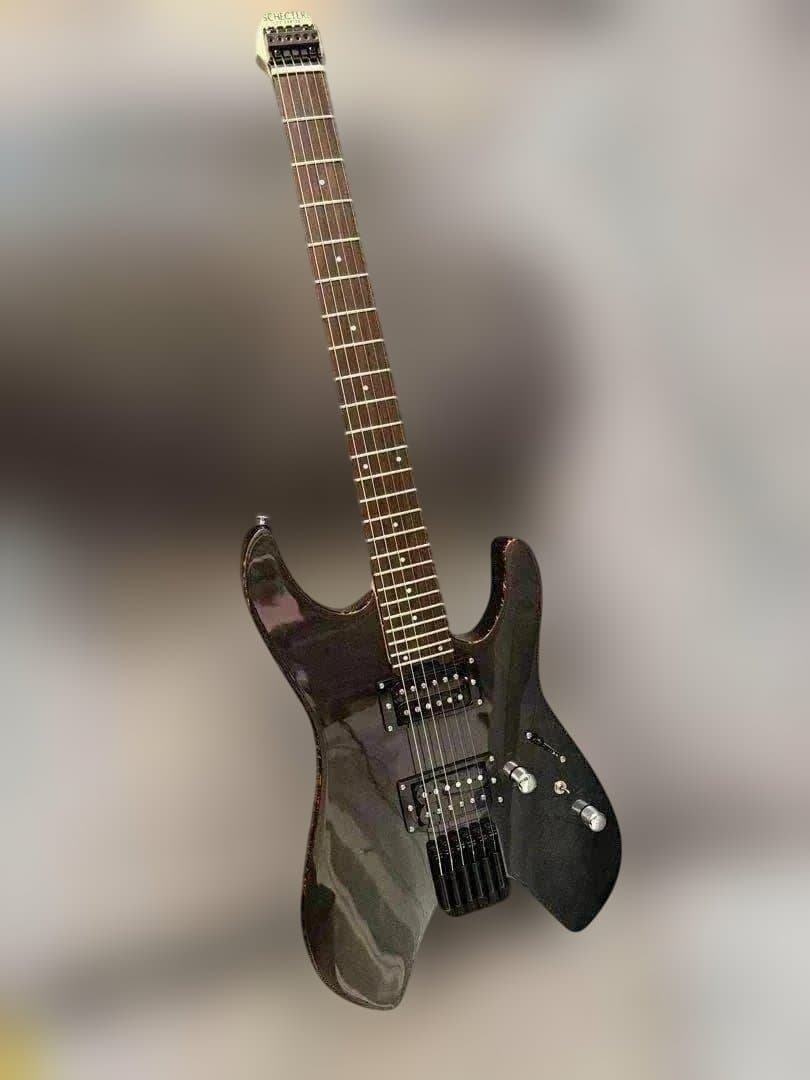 ギター SCHECTER OL-NV-HL Black llic