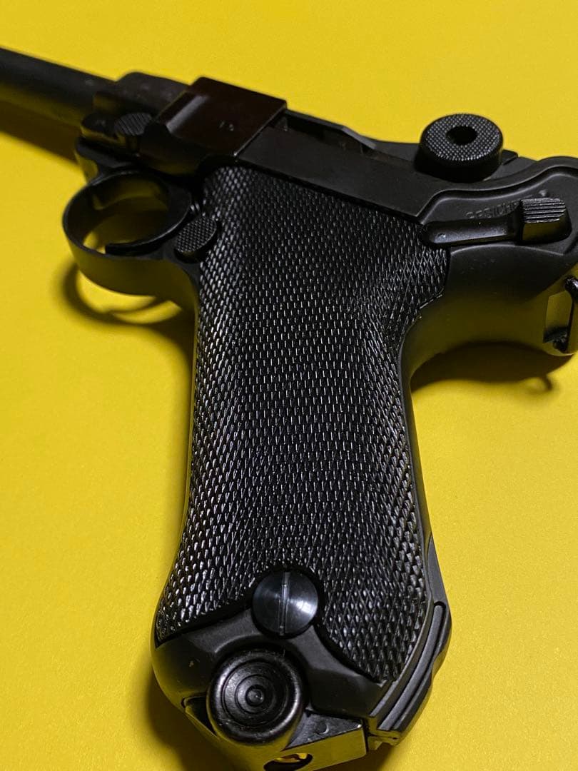 【新品 ガス未注入】LUGER P08 ガスピストル HW 6inch