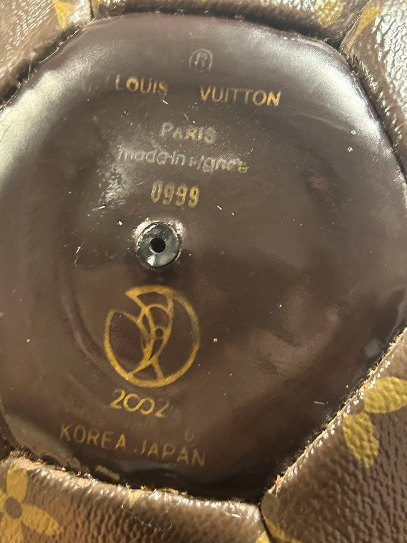 ルイ・ヴィトン　ロゴ　サッカーボール　2002年日韓ワールドカップ