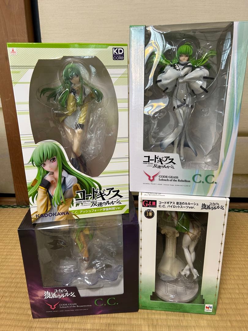 コードギアス C.C. フィギュア　りっぷる