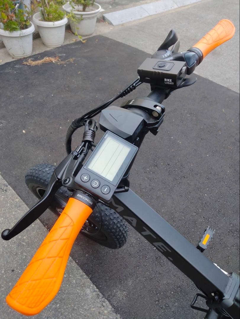 メイト風電動アシスト自転車 美品 引取