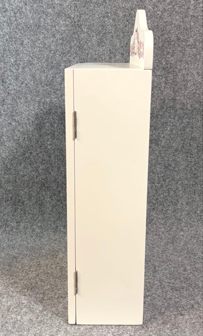 ハローキティ 木製 ラック3段 野いちご 花柄