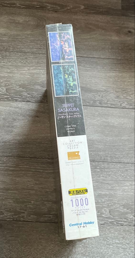 笹倉鉄平　ノーザンスターアトラス　1000ピース　光るパズル