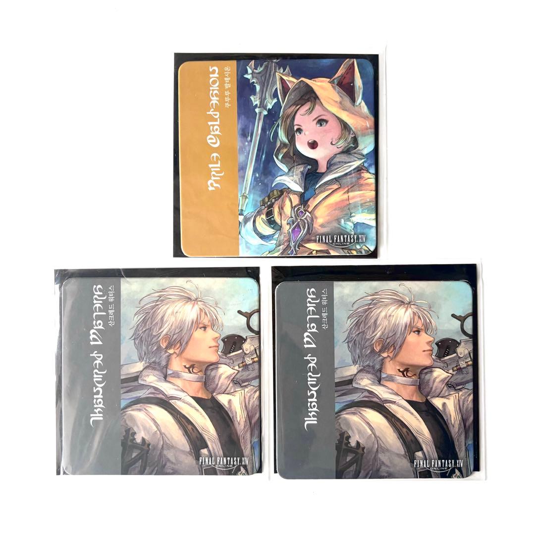 FF14 クルル サンクレッド コースター 韓国限定