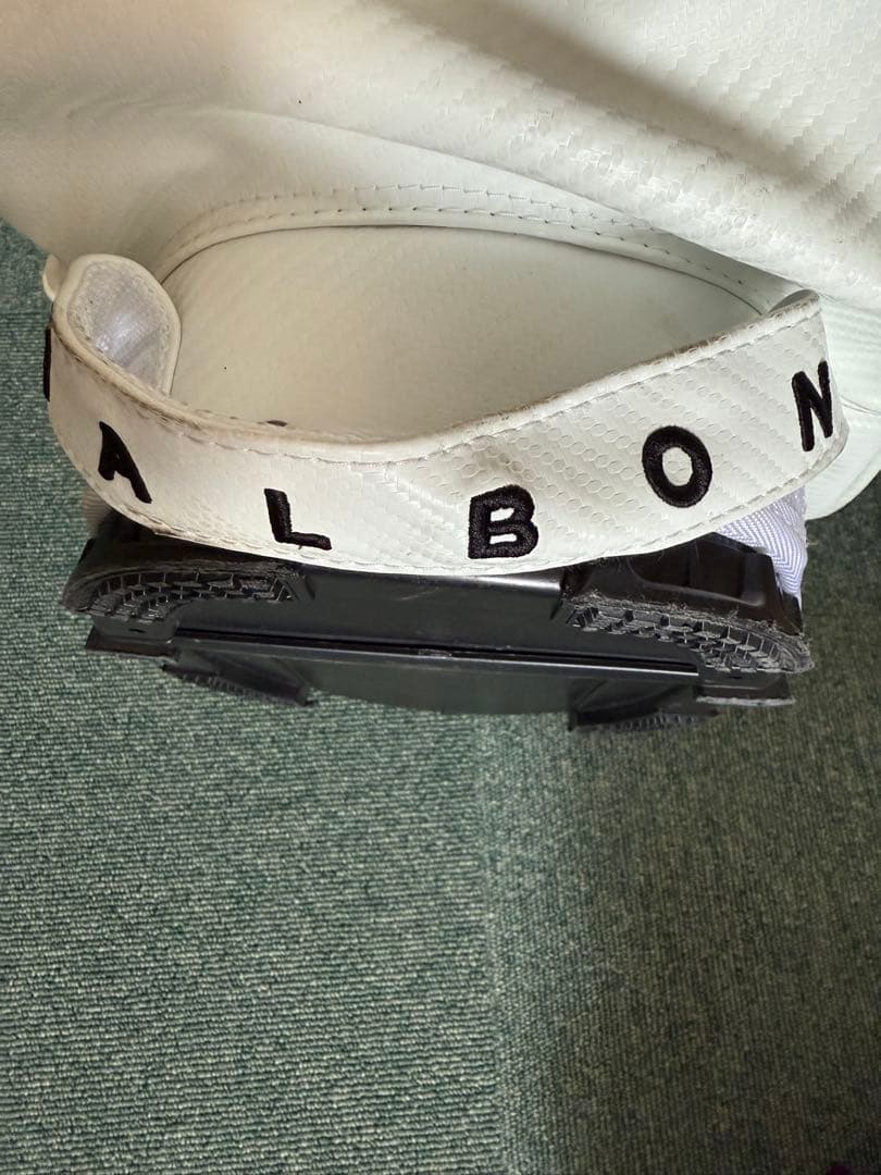 Malbon マルボンゴルフ キャディバッグ ホワイト