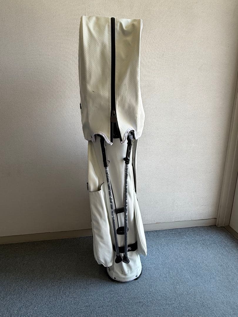 Malbon マルボンゴルフ キャディバッグ ホワイト