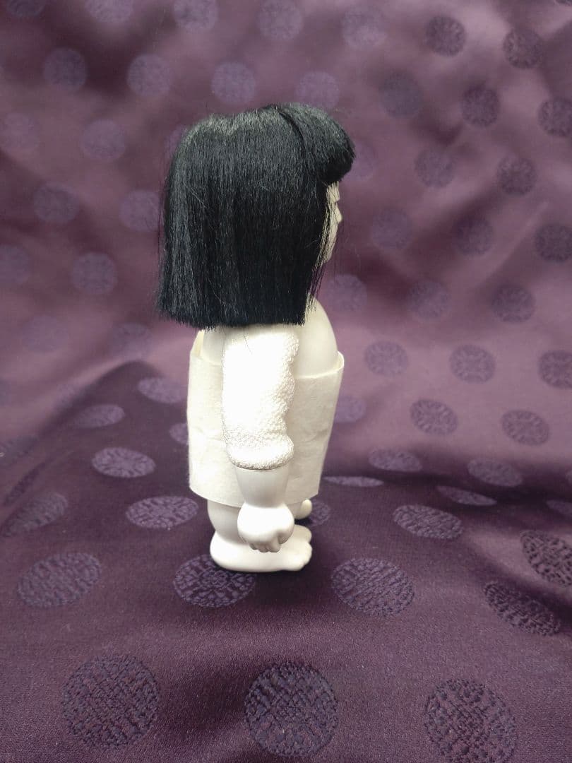 ミニ市松人形・桐塑胡粉仕上げ