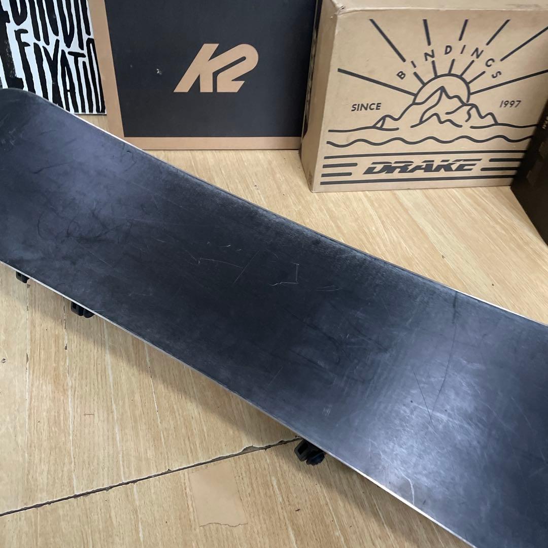 XERES×ZUMA　キッズスノーボードセット　バインディング付4点セット