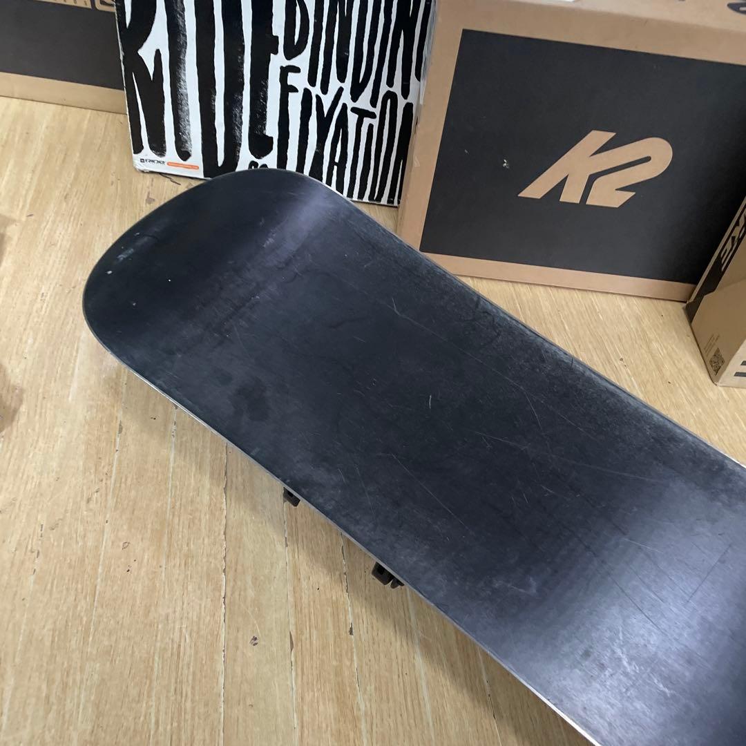 XERES×ZUMA　キッズスノーボードセット　バインディング付4点セット