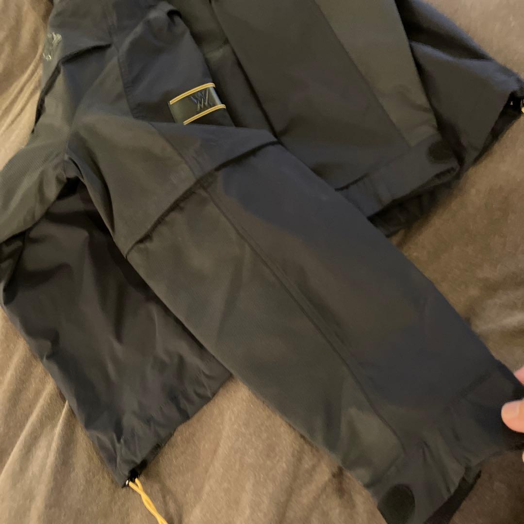 ANEW GOLF ブラックジャケット袖取り外し可能