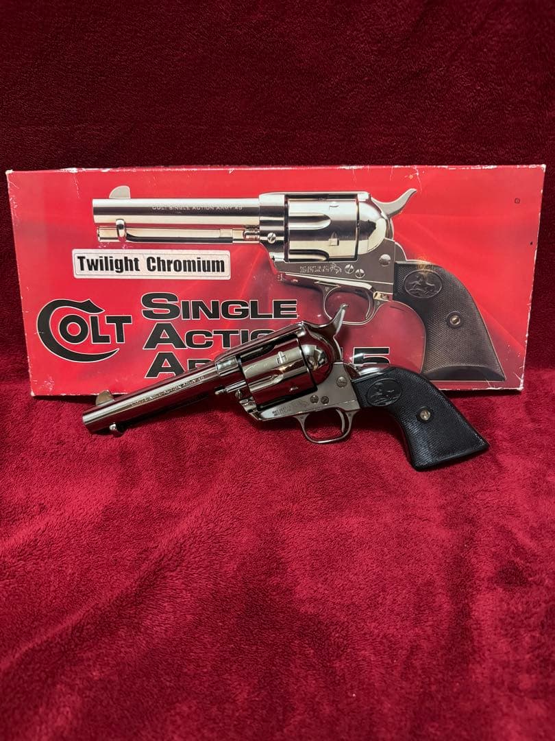 タナカワークス　SAA シングルアクションアーミートワイライトクローム