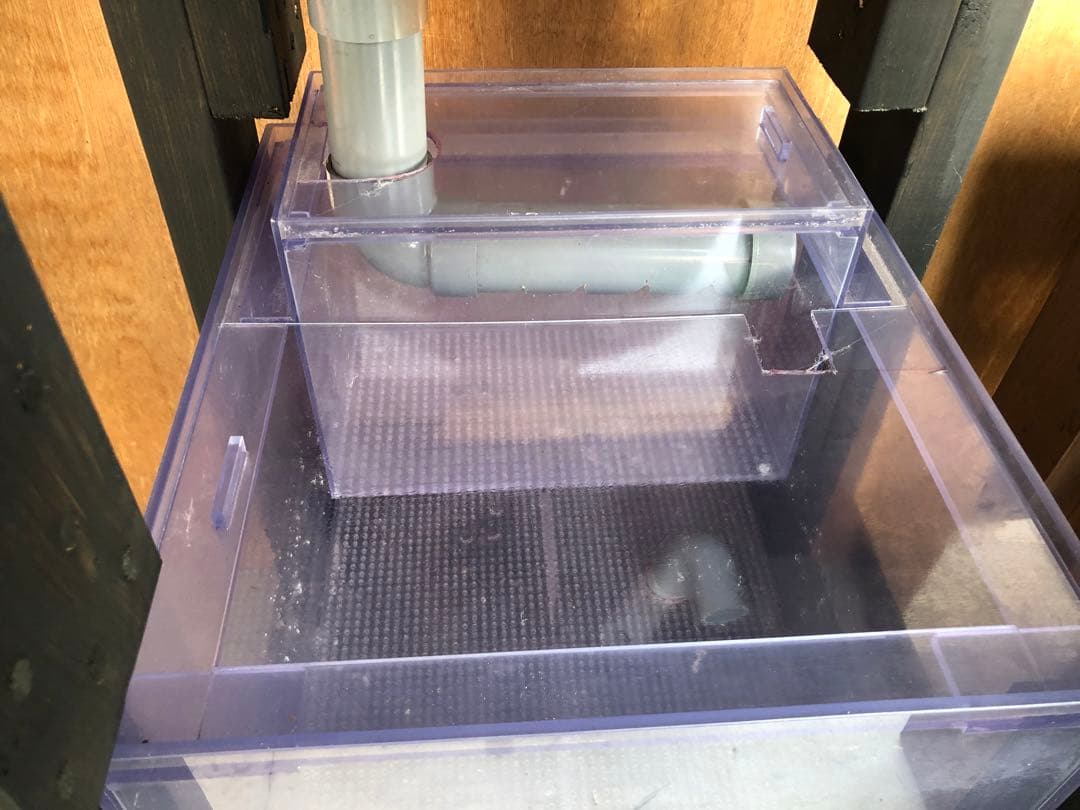 引き取り・配達限定　オーバーフロー水槽1式