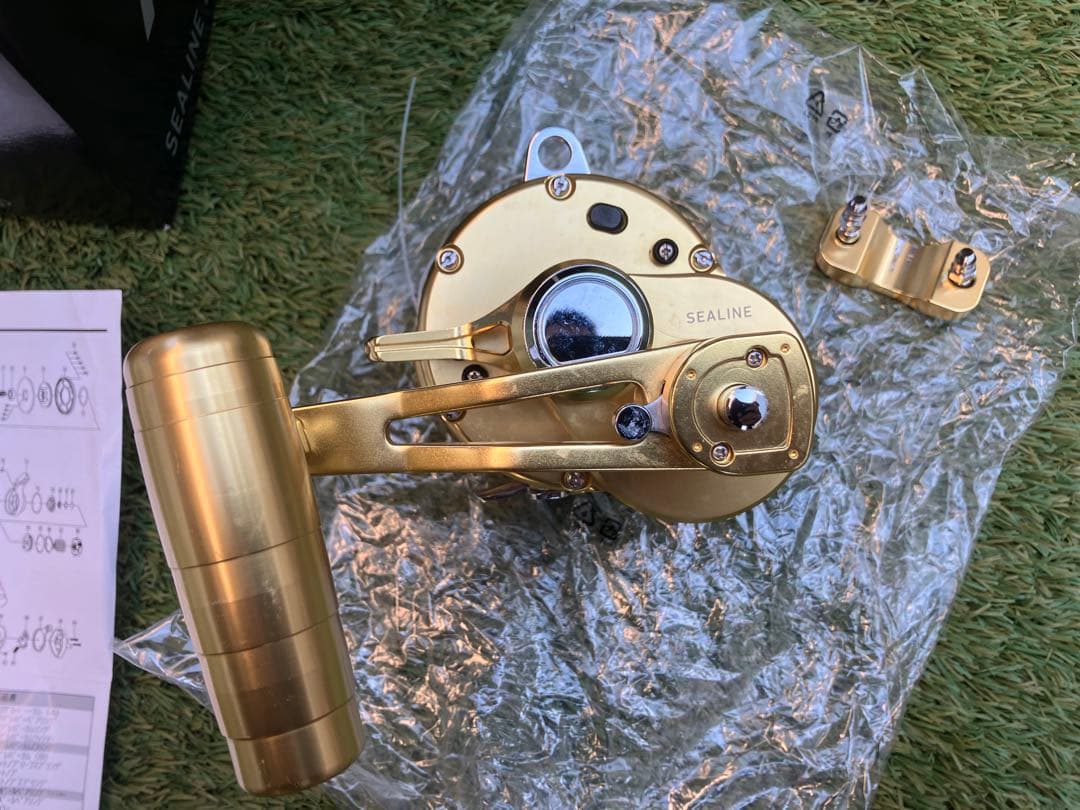 Daiwa SEALINE LD50 ⅡSP 両軸レバードラグリール ゴールド