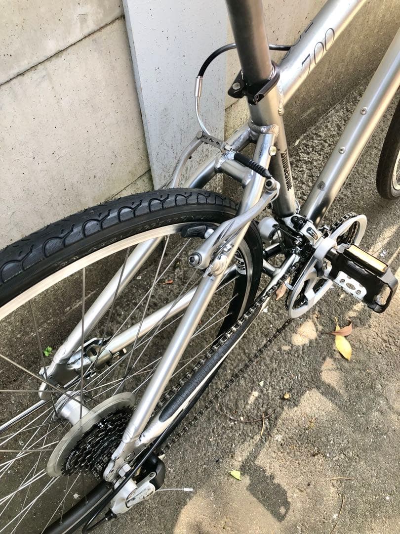 【美品・整備済】ブリヂストン　オルビー700 21速　クロスバイク　CT420